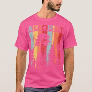 Mannen boomkweker Retro Tree Surgeon Trees Doctor T-shirt