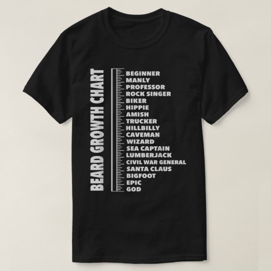 Mannen boomkwekerijkaart lengtegraad rek Funny Jo T-shirt (Design voorkant)
