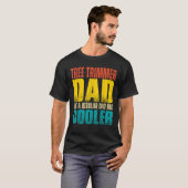 Mannen boomtrimmer vader als een gewone vader, maa t-shirt (Voorkant volledig)