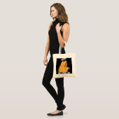 Mannen Bootkapitein Capybara Ok i Pull Up met Coff Tote Bag (Voorkant (model))