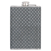Mannen Bord Metal Kijk Diamond Heupfles (Achterkant)