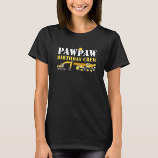 Mannen Bouwjaar Verjaardagsfeestbouwer Pawpaw BI T-shirt