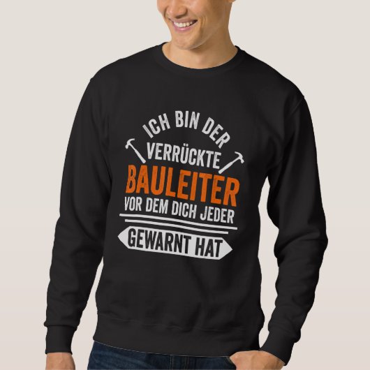Mannen bouwwerper trui (Voorkant)