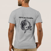 Mannen bovenaan t-shirt (Achterkant)