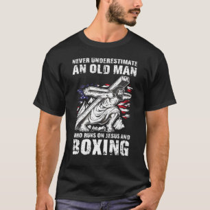 Mannen Boxer Christelijke Boxer Grandpa T-shirt
