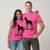 Mannen Boxer papa T-shirt (Unisex)