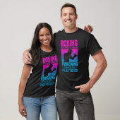 Mannen boxing met martiale wrattenboxing t-shirt (Unisex)