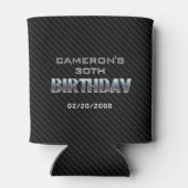 Mannen Boy is jarig Blikjeskoeler (Achterkant)