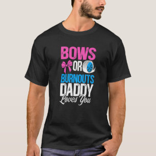Mannen brandstichters of bogen pappa houdt van je t-shirt
