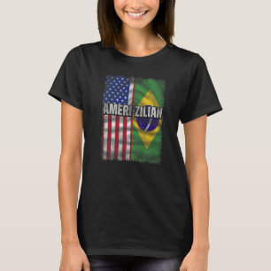 Mannen Brazilië Trots Brazilianen Braziliaanse wor T-shirt