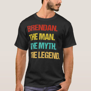Mannen Brendan de Man de mythe de legende T-shirt