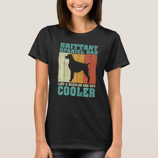 Mannen Bretagne Spanjaardvader als gewone D T-shirt (Voorkant)