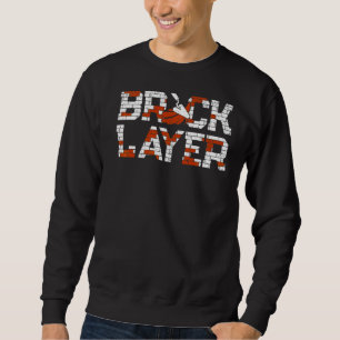 Mannen Bricklayer Brick Mason Masons Masonry Brick Trui