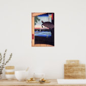 Mannen Bridge in Fukagawa Poster (Keuken)