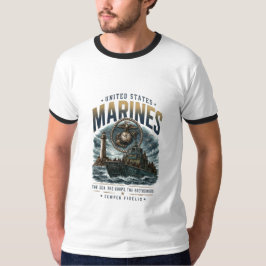 Mannen Broederschap van de Zee van de Verenigde St T-shirt