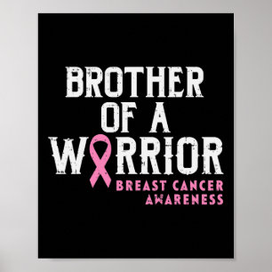 Mannen broer van een waanzinnige borstkankerwaarsc poster