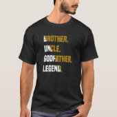 Mannen broertje oompeetvader legende t-shirt (Voorkant)