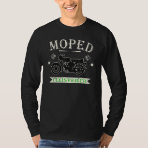 Mannen bromfietser Ddr Moped S51 Suhl 2 Stroke Sim T-shirt