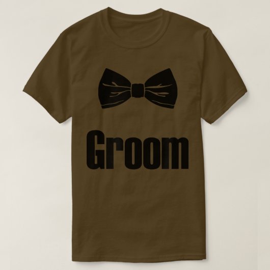 Mannen Bruidegom, Bachelorfeest, Mannen, Grappige  T-shirt (Design voorkant)