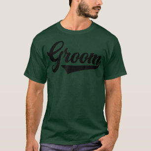 Mannen Bruidegom, Grappige Bachelor Party Huwelijk T-shirt