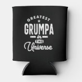 Mannen bruidegom in het universum blikjeskoeler (Voorkant)