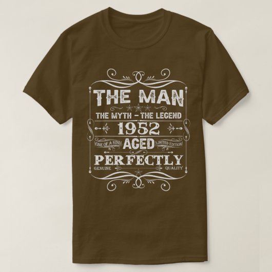 Mannen bruistocht voor 70 jaar oud Man Mijn T-shirt (Design voorkant)