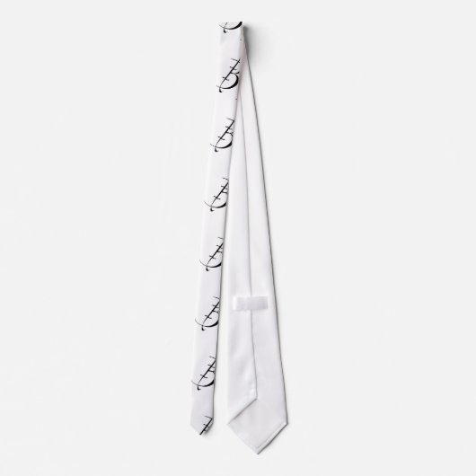 Mannen BSO-Stropdas - "B/Cello" met logo Stropdas (Achterkant)