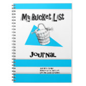 Mannen Bucket List Journal Notitieboek (Voorkant)