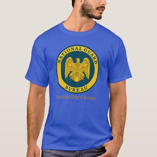 Mannen bureau van de nationale garde van het shirt (Voorkant)