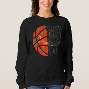 Mannen Busy Raising Ballers Basketball Pap Trui