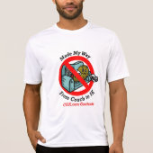 Mannen C25K Graduates Micro Fiber T-Shirt (Voorkant)