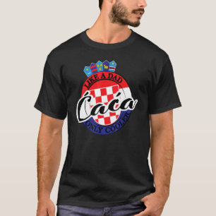 Mannen caca-pap in Kroatië T-shirt