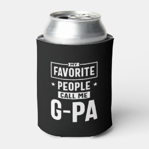 Mannen cadeau Mijn favoriete mensen noemen me G-Pa Blikjeskoeler