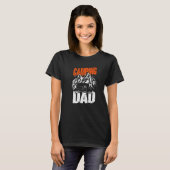 Mannen Camping Dad Camper Caravan Camping 1 T-shirt (Voorkant volledig)