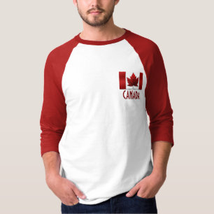 Mannen Canada Baseball Shirten Specialized Souveni T-shirt