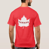 Mannen Canada T-Shirt (Achterkant)