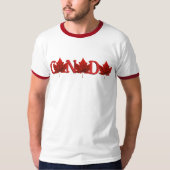 Mannen Canada T-shirt Canada Souvenir Shirt (Voorkant)