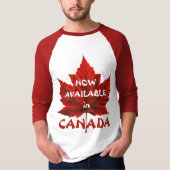 Mannen Canada T-Shirt Funny Canada Ringer T-shirt (Voorkant)