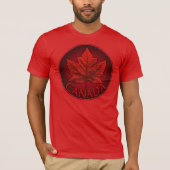Mannen Canada T-shirts Trendy Souvenir Shirt (Voorkant)
