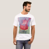 Mannen Canvas Organic T-shirt (Voorkant volledig)