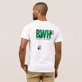 Mannen Canvas T-shirt (Achterkant volledig)