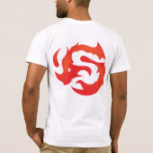 Mannen Canvas T-shirt (Achterkant)