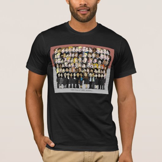 Mannen Canvas T-shirt (Voorkant)