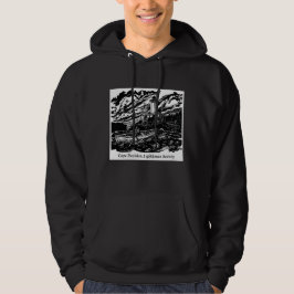 Mannen Cape Decision Woodblock Logo Hoodie