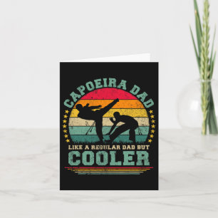 Mannen Capoeira Martial Art Liefhebber Vintage Cap Kaart