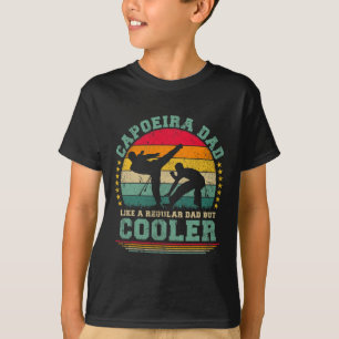 Mannen Capoeira Martial Art Lover Vintage Capoeira T-shirt