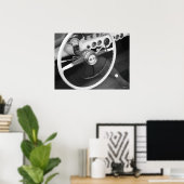 Mannen Car Poster (Thuiskantoor)