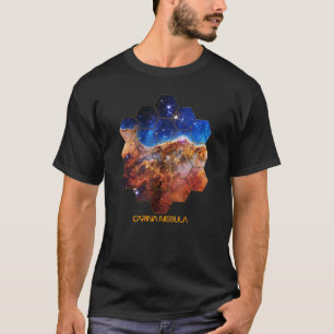 Mannen Carinanevel James Webb Telescope Jwst Manne T-shirt