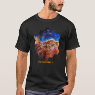 Mannen Carinanevel James Webb Telescope Jwst Manne T-shirt