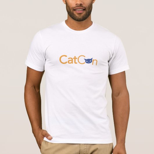 Mannen CatCon T-shirt (Voorkant)